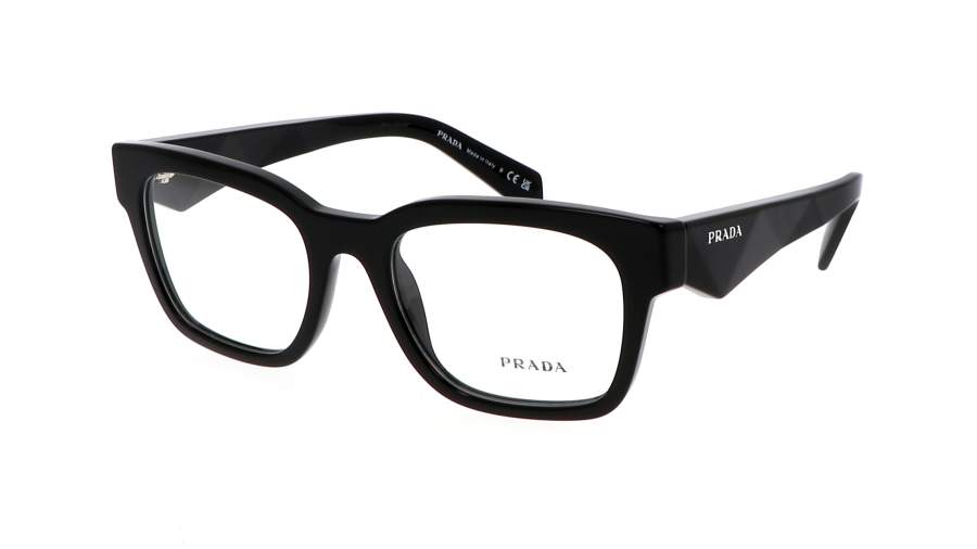 Brille Prada PRA10V 16K-1O1 53-20 Schwarz auf Lager
