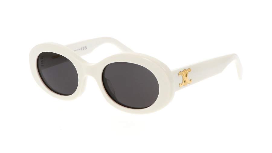 Occhiali da sole CELINE Triomphe 01 CL40194U 25A 52-22 Bianco in stock