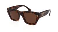 FENDI ROMA FE40100I 55E 53-20 Tortoise