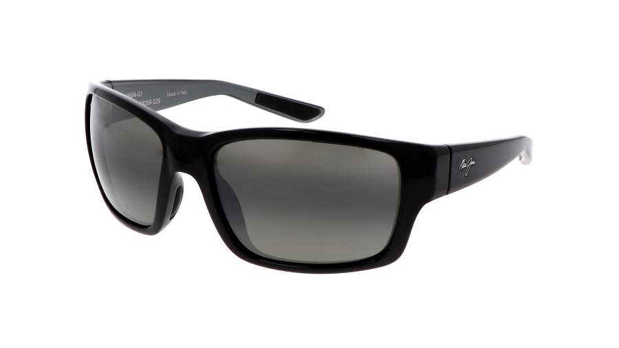 Sonnenbrille Maui Jim Mangroves 604-02 60-18 Schwarz auf Lager