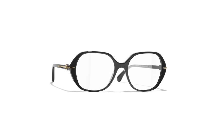 Lunettes de vue CHANEL CH3458 C622 52-18 Black en stock