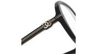 CHANEL CH3458 C622 52-18 Black 