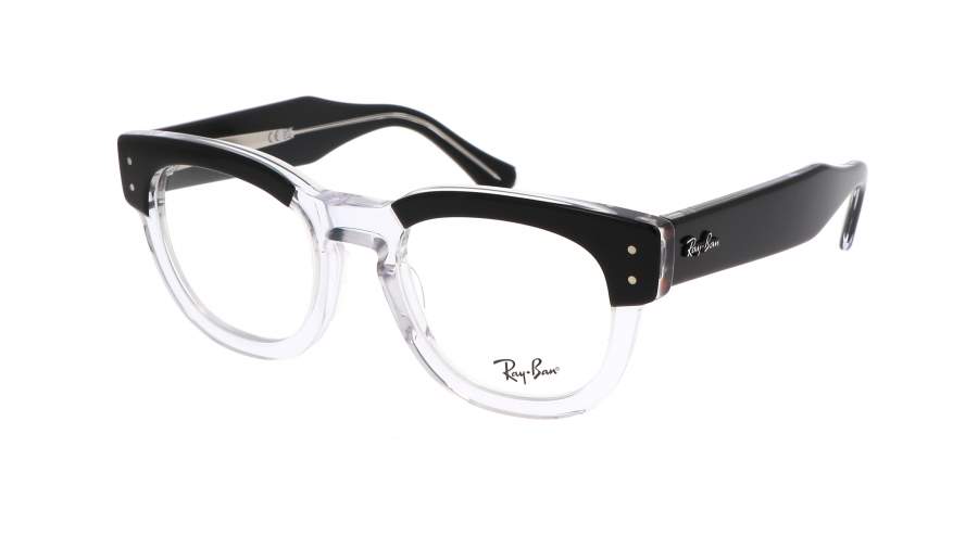 Occhiali da vista Ray-Ban Mega hawkeye RX0298V RB0298V 2034 50-21 Black on transparent in stock