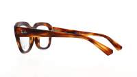 Ray-Ban Leonid RX7225 RB7225 8315 54-20 Striped Havana