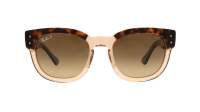 Ray-Ban Mega hawkeye RB0298S 1292/M2 53-21 Havana on transparent Brown