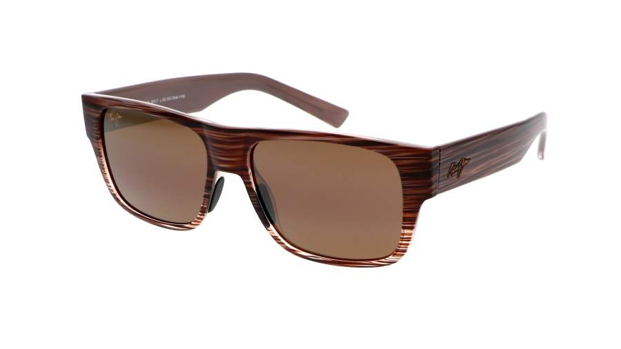 Lunettes de soleil Maui Jim Keahi H873-10 56-17 Écaille en stock