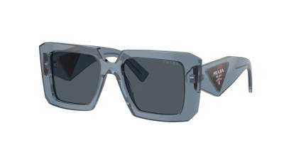 Occhiali da sole Prada PR 23YS 19O70B 51-19 Transparent Graphite in stock