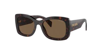 Lunettes de soleil Prada PR A08S 16N5Y1 56-20 Briar Tortoise en stock