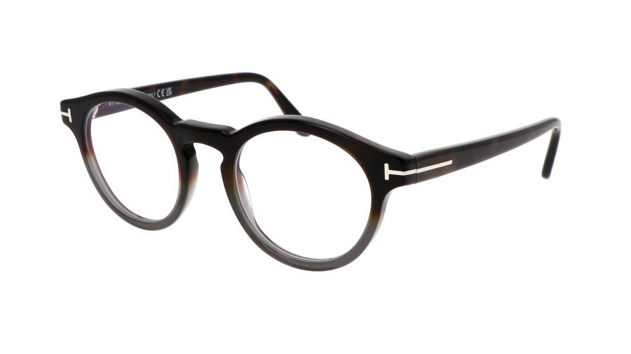 Lunettes de vue Tom Ford FT5887-B/V 056 49-21 Brun en stock