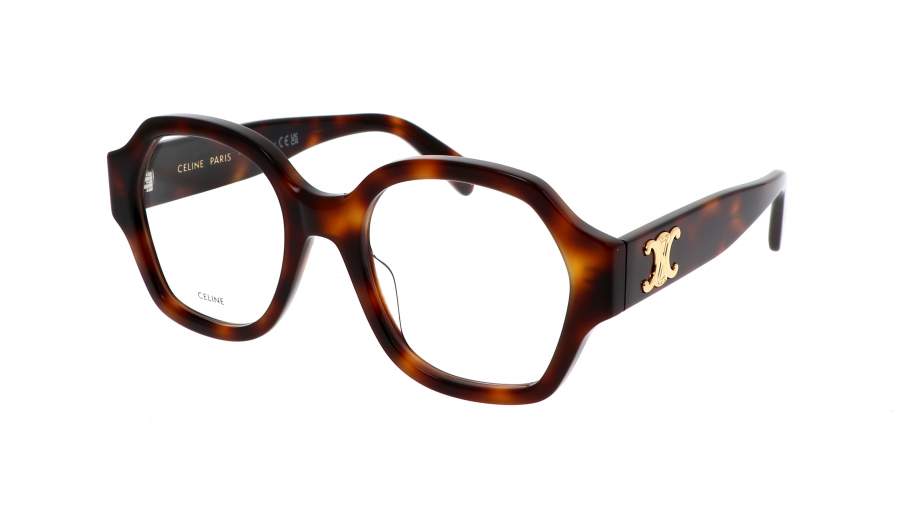 Occhiali da vista CELINE Triomphe CL50134I 053 52-20 Havana in stock