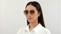 Chloé CH0077SK 002 58-16 Rose Gold