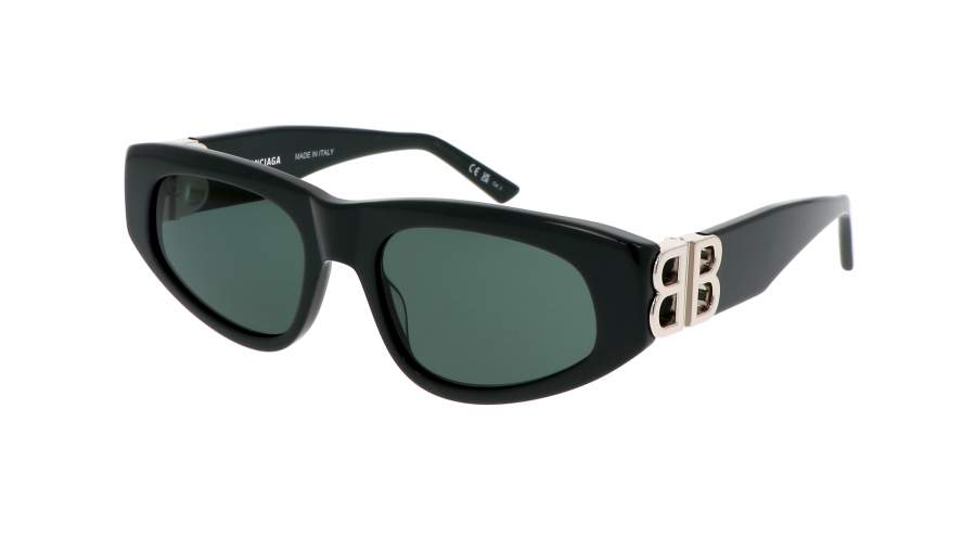 Sonnenbrille Balenciaga Dynasty BB0095S 019 53-19 Grün auf Lager