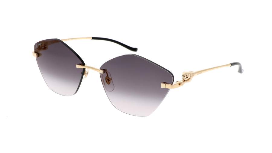 Occhiali da sole Cartier Core range CT0429S 001 61-15 Oro in stock