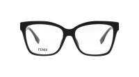 FENDI FE50025I 001 55-15 Schwarz