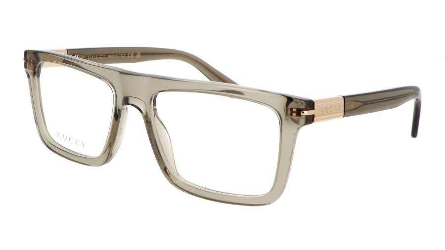 Occhiali da vista Gucci Web GG1504O 004 54-18 Brown transparent in stock