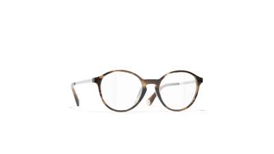 CHANEL CH3468U 1752 49-19 Brown Yellow Stripped