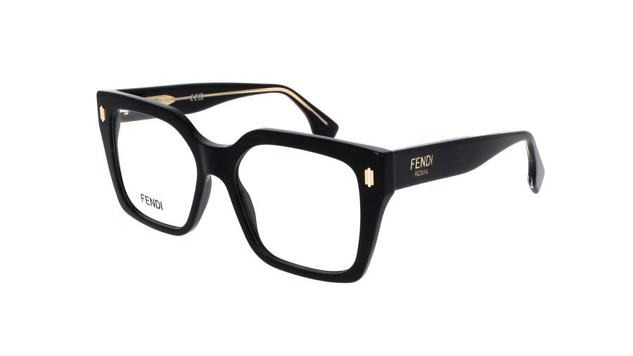 Brille FENDI FE50085I 001 53-16 Schwarz auf Lager