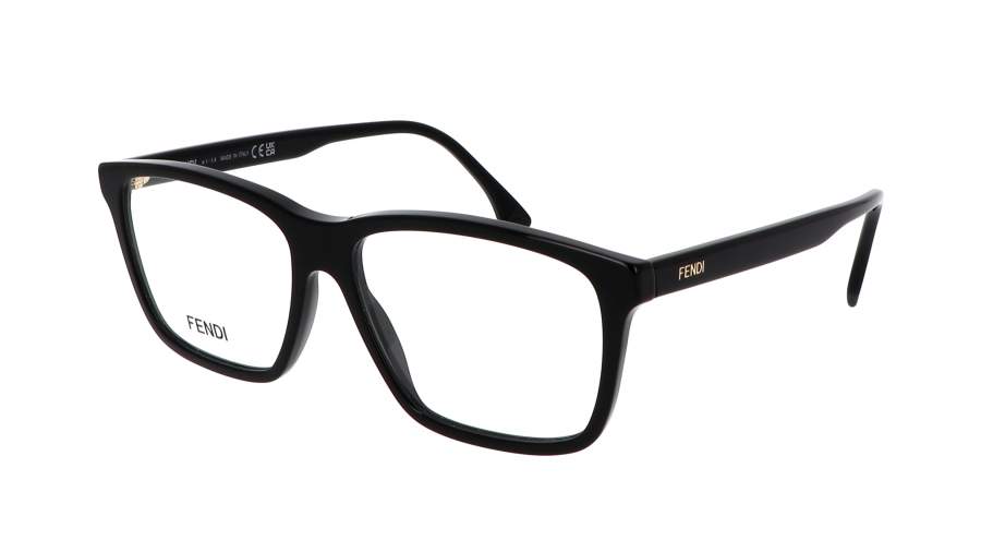Brille FENDI FE50081I 001 57-15 Schwarz auf Lager