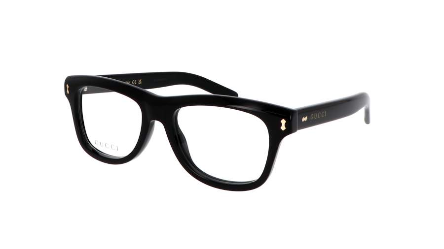 Occhiali da vista Gucci Rivets GG1526O 001 52-18 Black in stock