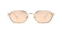 Gucci Gg logo GG1593S 002 56-18 Oro