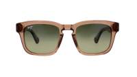 Maui Jim Maluhia HTS643-01 52-20 Shiny trans light brown