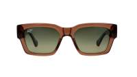 Maui Jim Kenui HTS642-01A 53-18 Shiny trans light brown