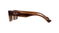 Maui Jim Kenui HTS642-01A 53-18 Shiny trans light brown