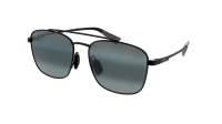 Maui Jim Piwai asian fit 645-02 58-17 Schwarz