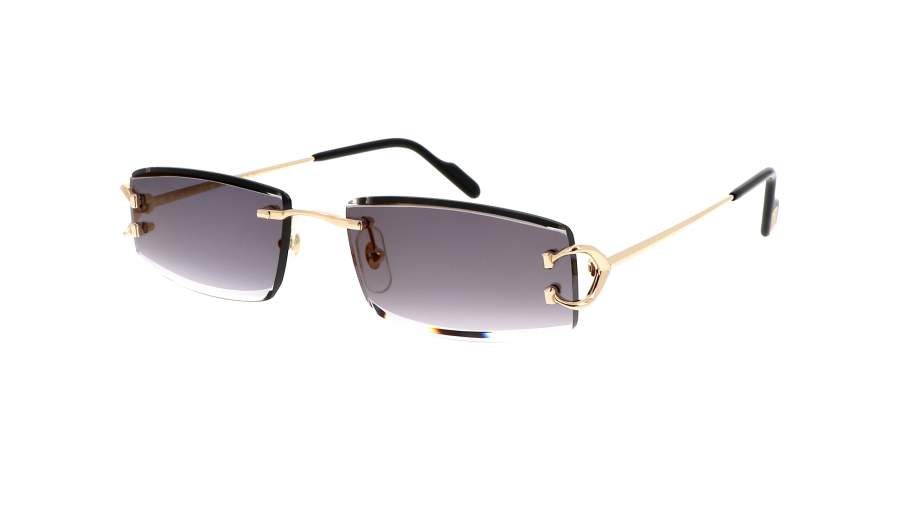 Occhiali da sole Cartier Core range CT0465S 001 56-18 Oro in stock