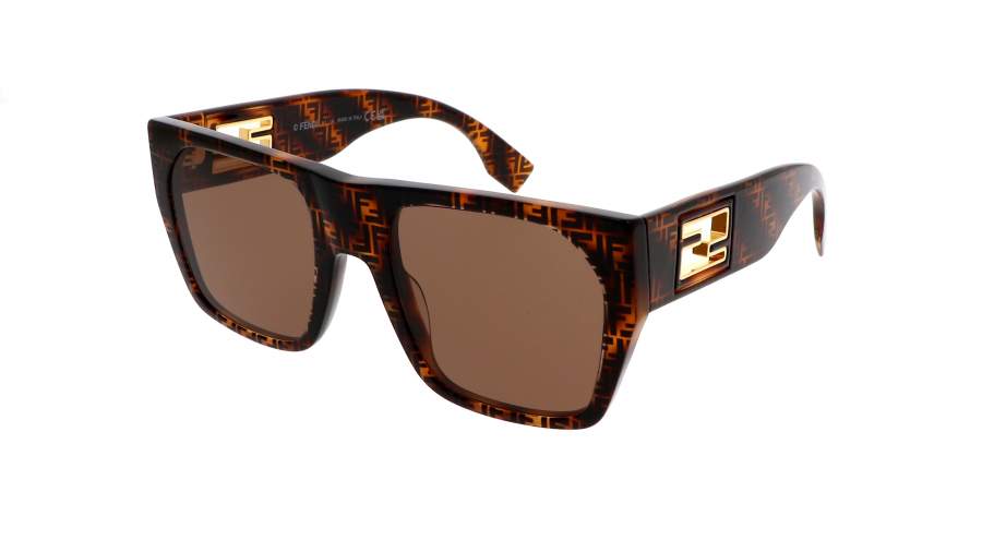 Occhiali da sole FENDI FE40124I 55E 54-21 Tartaruga in stock