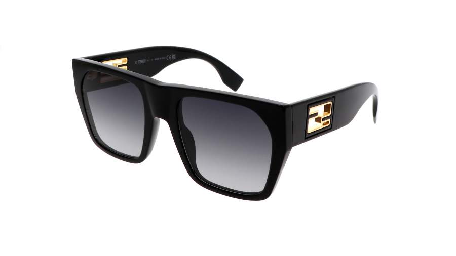 Sunglasses FENDI FE40124I 01B 54-21 Black in stock