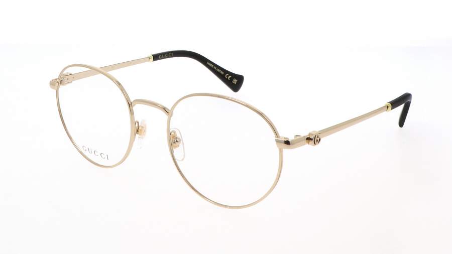 Eyeglasses Gucci Gg logo GG1594O 001 52-20 Gold in stock