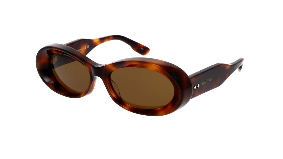 Occhiali da sole Gucci Rivets GG1527 002 54-17 Tartaruga in stock