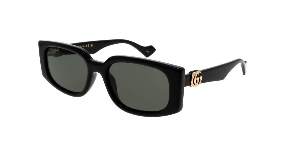 Occhiali da sole Gucci Gg logo GG1534S 001 55-18 Nero in stock