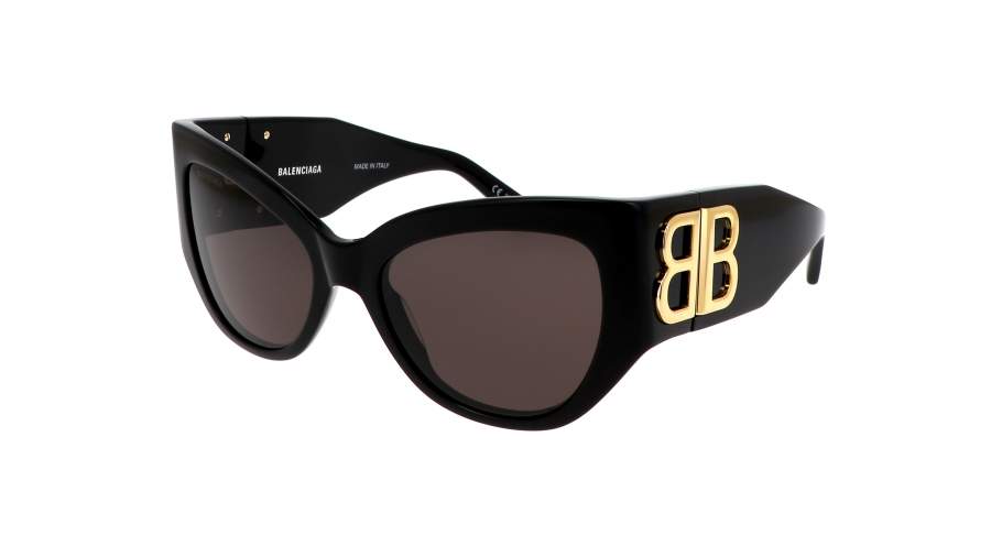 Sonnenbrille Balenciaga Everyday BB0322S 002 55-19 Schwarz auf Lager