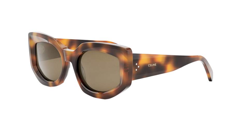 Occhiali da sole CELINE 3 dots CL40277I 53E 54-20 Tartaruga in stock