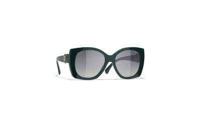 Lunettes de soleil CHANEL CH5519 1459/S8 55-17 Vert en stock