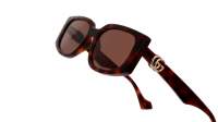 Gucci Gg logo GG1534S 002 55-18 Tartaruga