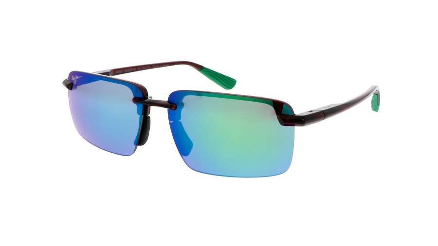 Sonnenbrille Maui Jim Laulima asian fit GM656-01 61-14 Braun auf Lager