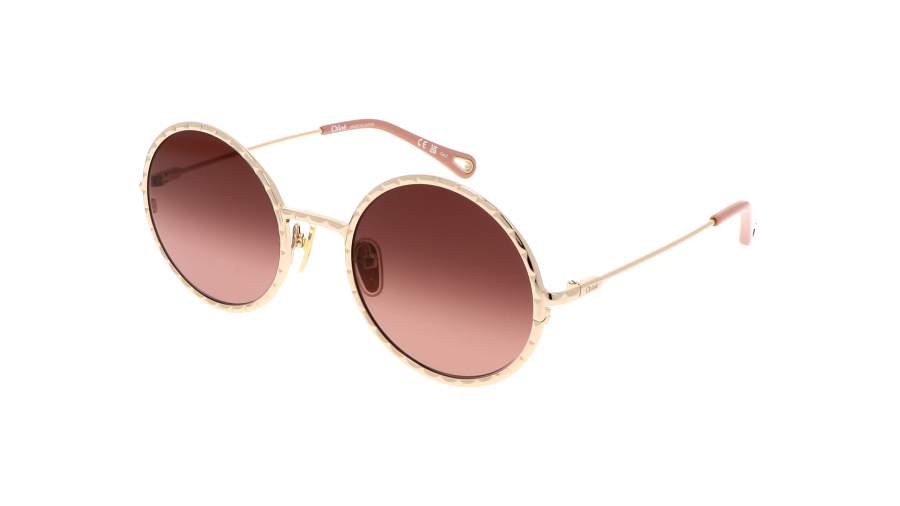 Occhiali da sole Chloé CH0230S 002 53-23 Oro in stock