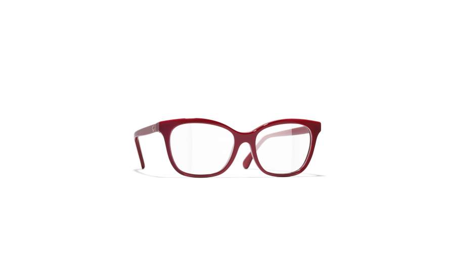 Lunettes de vue CHANEL CH3463 1759 54-17 Rouge en stock