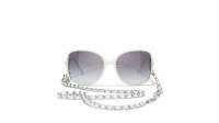 CHANEL Chaîne CH5210Q 1255/S6 57-17 Weiß