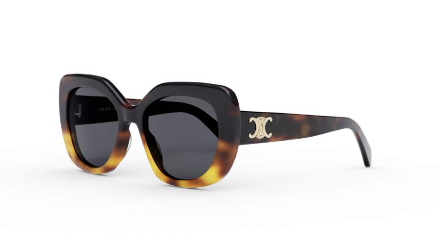 Sonnenbrille CELINE Triomphe CL40226U 56A 55-19 Havanna auf Lager