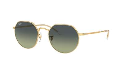 Occhiali da sole Ray-Ban Jack RB3565 001/BH 55-20 Oro in stock