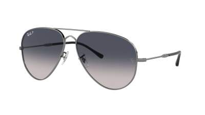 Lunettes de soleil Ray-Ban Old aviator RB3825 004/78 62-14 Gunmetal en stock