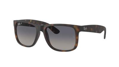 Occhiali da sole Ray-Ban Justin RB4165 865/8S 55-16 Rubber Havana in stock