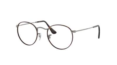 Occhiali da vista Ray-Ban Round metal Optics RX3447V RB3447V 3174 47-21 Havana on gunmetal in stock