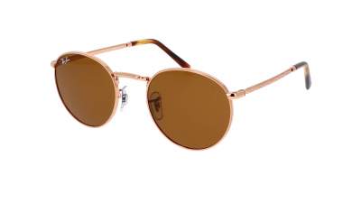 Ray-Ban New round RB3637 9202/33 53-21 Rose Gold