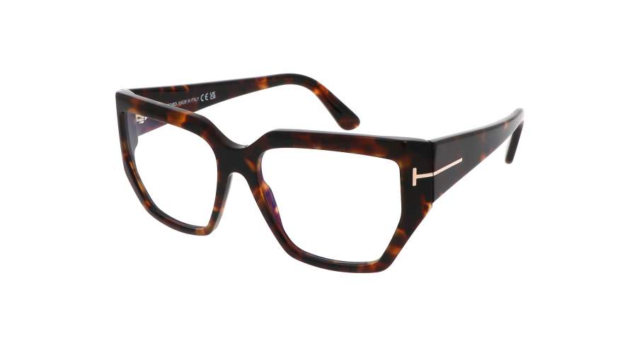 Occhiali da vista Tom Ford FT5951-B/V 052 54-16 Havane in stock