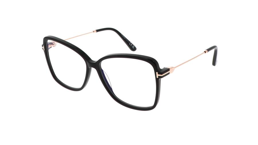 Occhiali da vista Tom Ford FT5953-B/V 001 55-13 Nero in stock